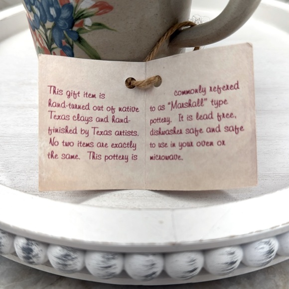 BreakAHeart Ranch Hand Crafted Texas Bluebonnet Coffee Mug - Picture 3 of 5